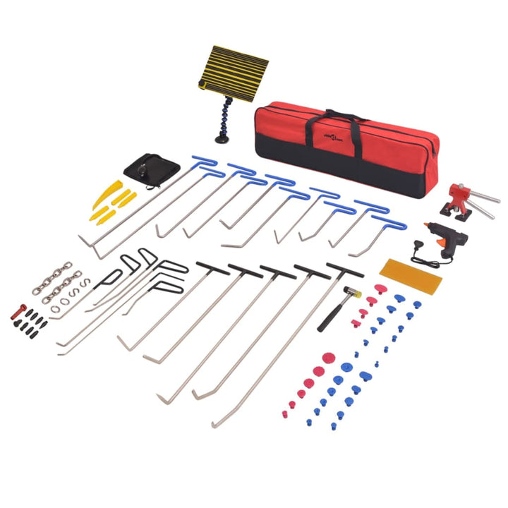 Set Reparații Deformări Fără Vopsea, Oțel Inoxidabil, 87 Piese