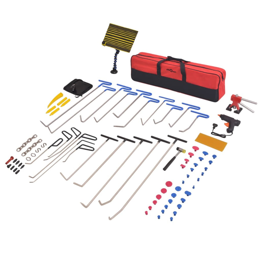 Set Reparații Deformări Fără Vopsea, Oțel Inoxidabil, 87 Piese
