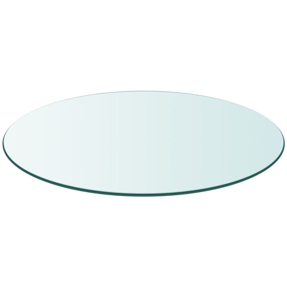 Blat Masă Din Sticlă Securizată Rotund 900 Mm