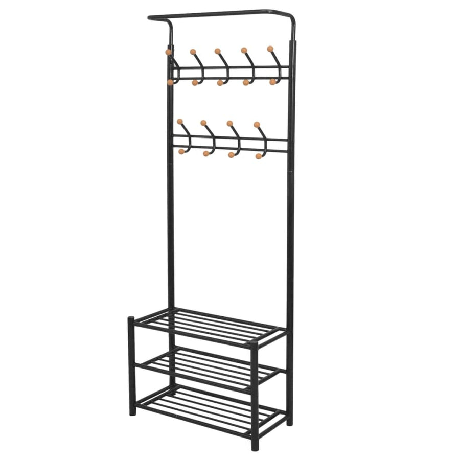Cuier Cu Rafturi Pentru Pantofi, 68 X 32 X 182,5 Cm,