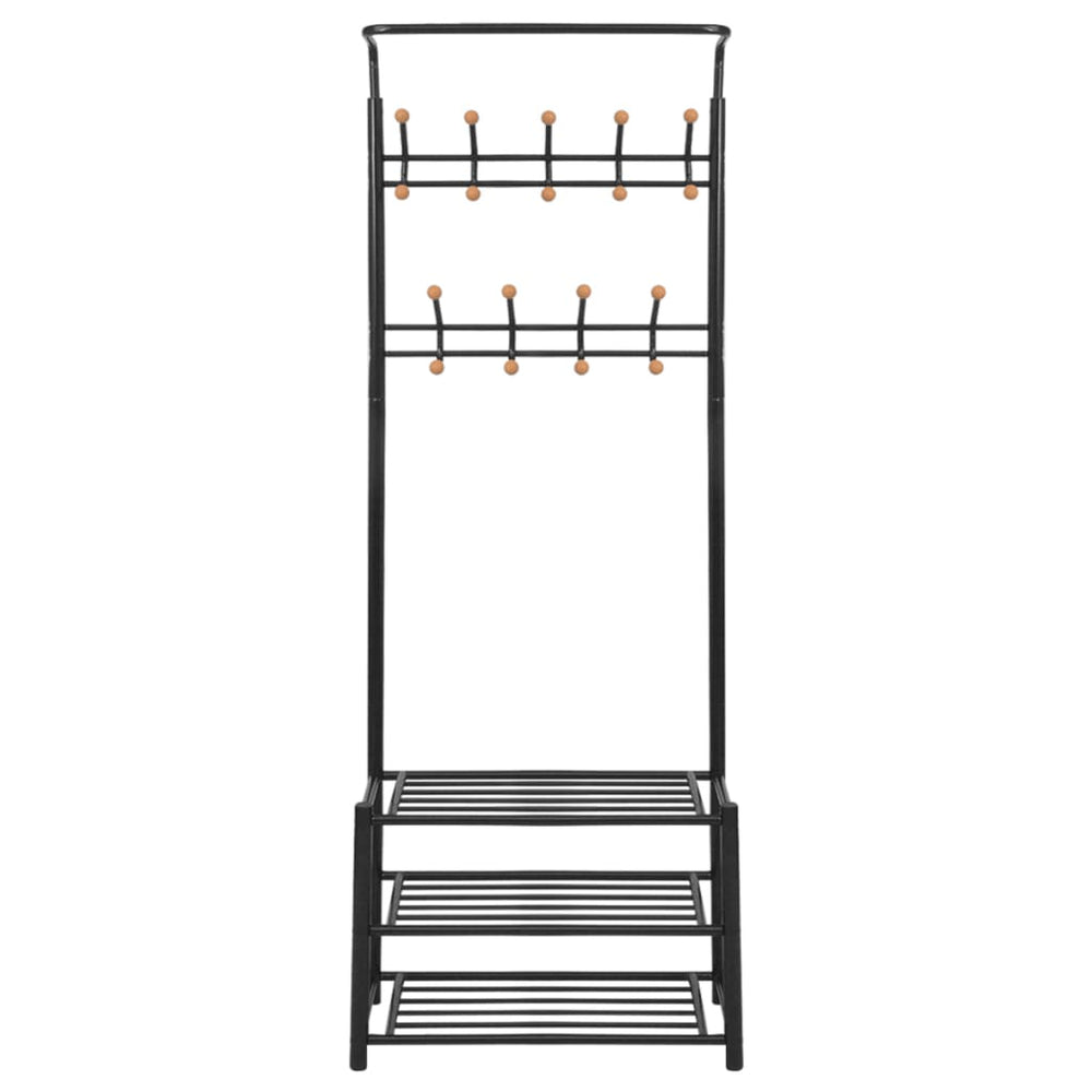Cuier Cu Rafturi Pentru Pantofi, 68 X 32 X 182,5 Cm,