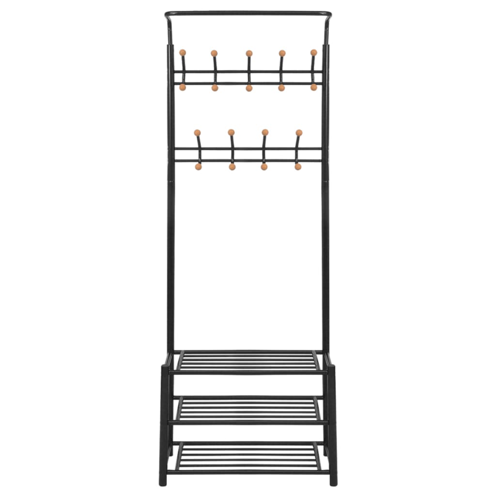 Cuier Cu Rafturi Pentru Pantofi, 68 X 32 X 182,5 Cm,