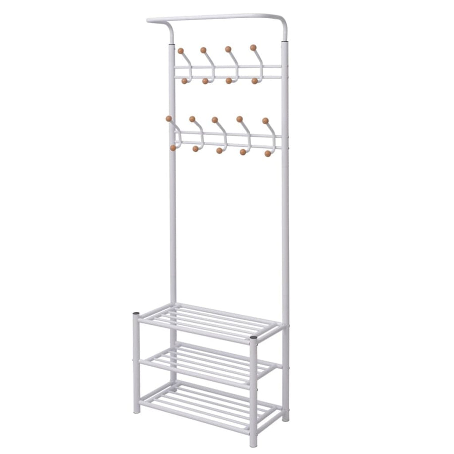Cuier Haine Cu Raft Pentru Pantofi, , 68 X 32 X 182,5 Cm