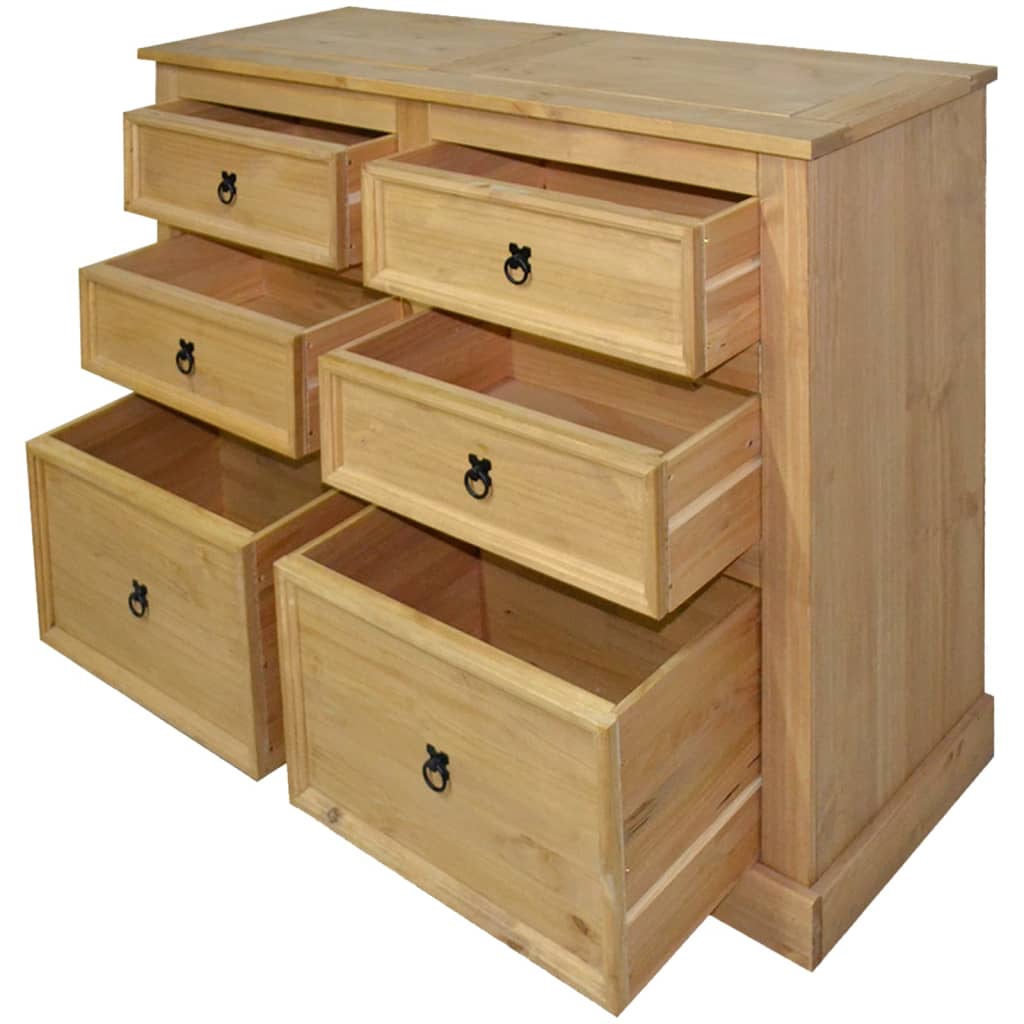 Dulap, Gama Corona, 110X43X81 Cm, Pin Mexican
