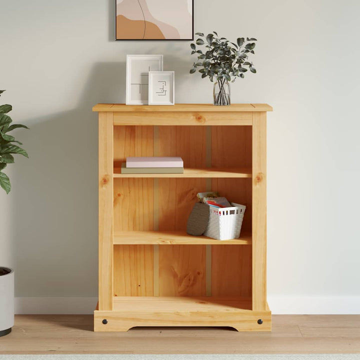 Bibliotecă 5 Rafturi, 81X40X, Pin Mexican, Stil Corona
