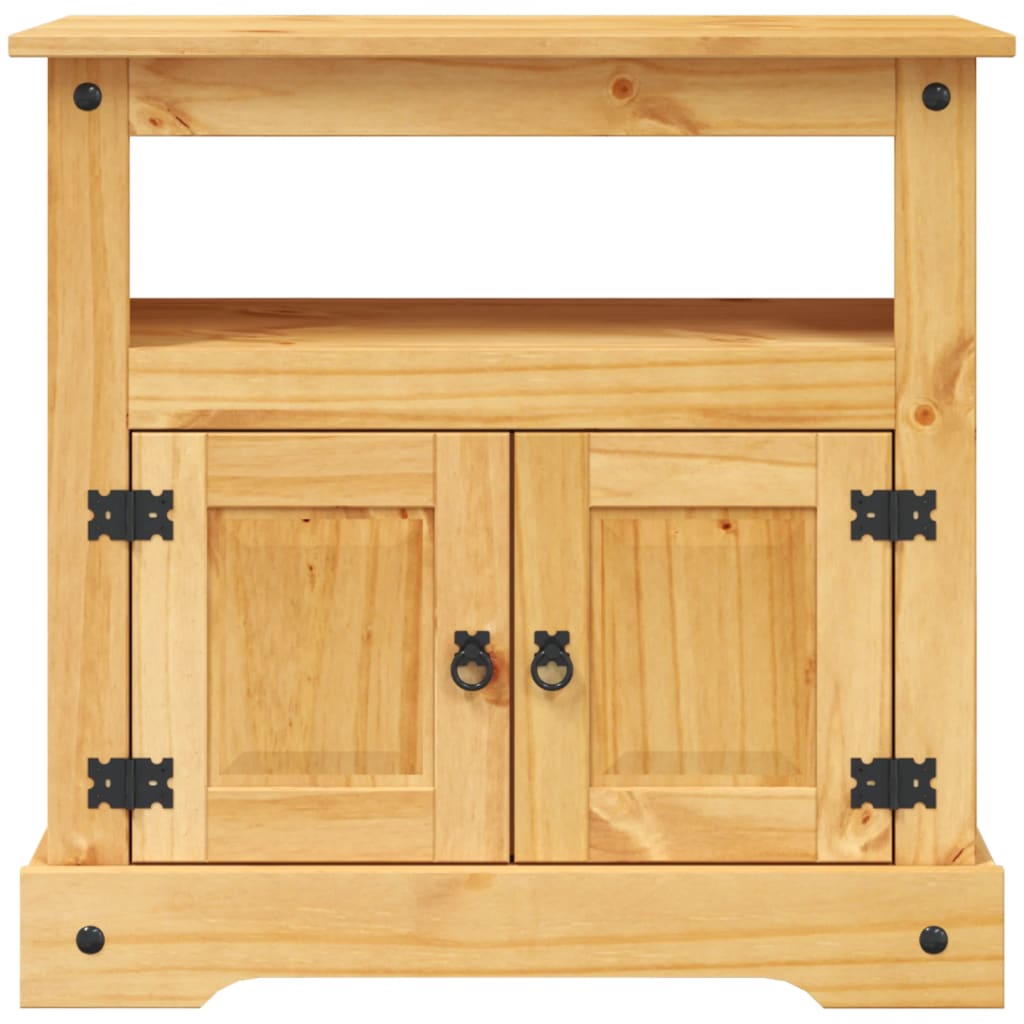 Comodă Tv Gama Corona, Gri, 80 X 43 X 78 Cm, Pin Mexican