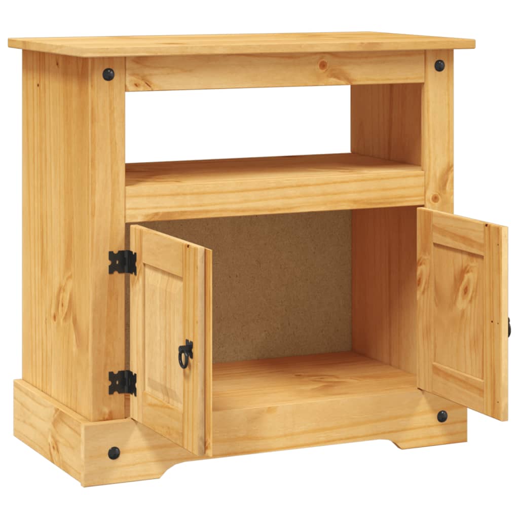 Comodă Tv Gama Corona, Gri, 80 X 43 X 78 Cm, Pin Mexican
