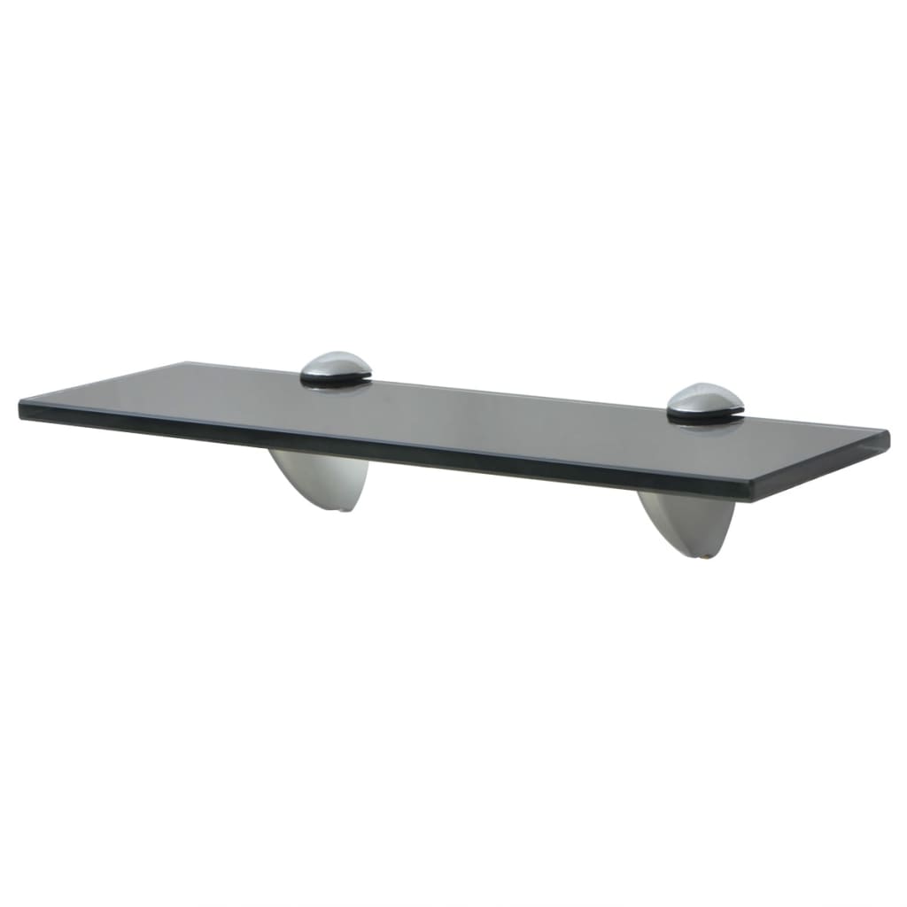Raft Suspendat Din Sticlă, , 8 Mm Negru