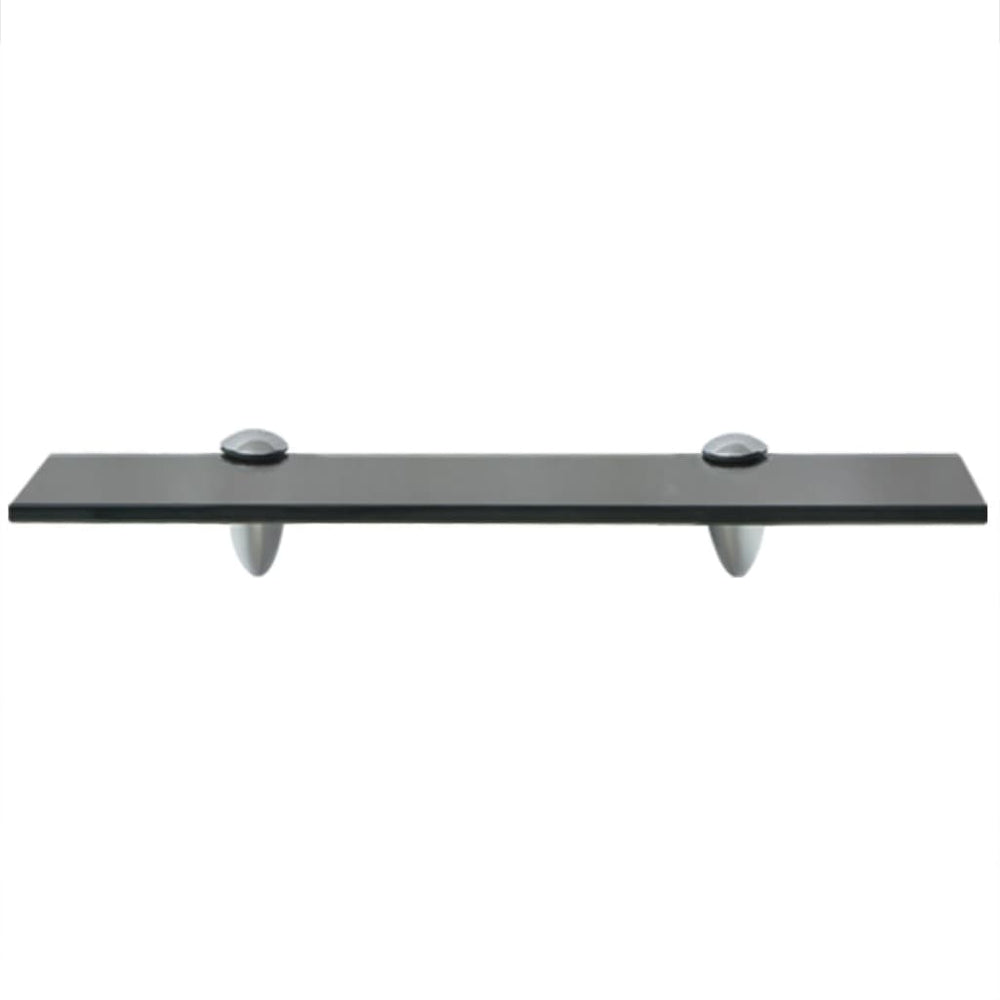 Raft Suspendat Din Sticlă, , 8 Mm Negru