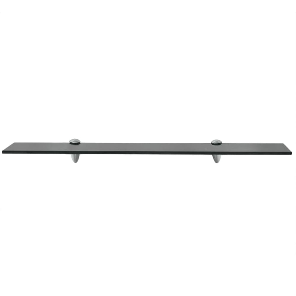 Raft Suspendat Din Sticlă, , 8 Mm Negru