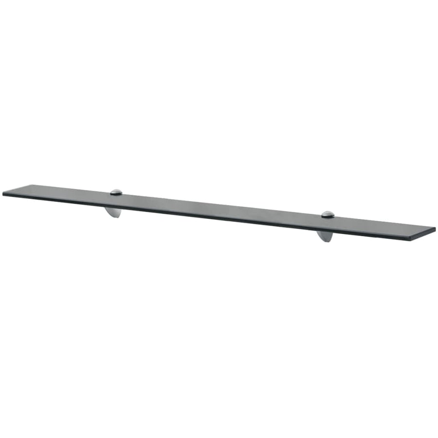 Raft Suspendat Din Sticlă, , 8 Mm Negru