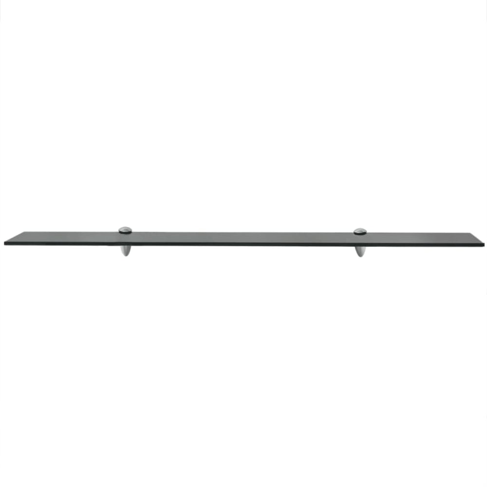 Raft Suspendat Din Sticlă, , 8 Mm Negru