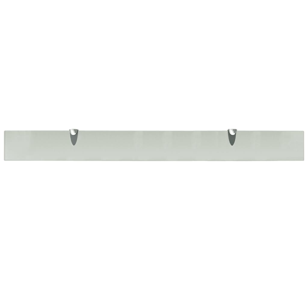 Raft Suspendat Din Sticlă, , 8 Mm Alb