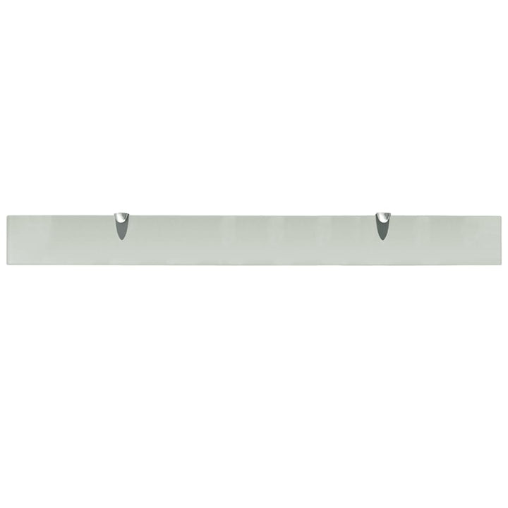 Raft Suspendat Din Sticlă, , 8 Mm Alb