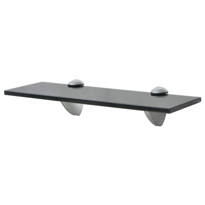 Raft Suspendat Din Sticlă, , 8 Mm Negru