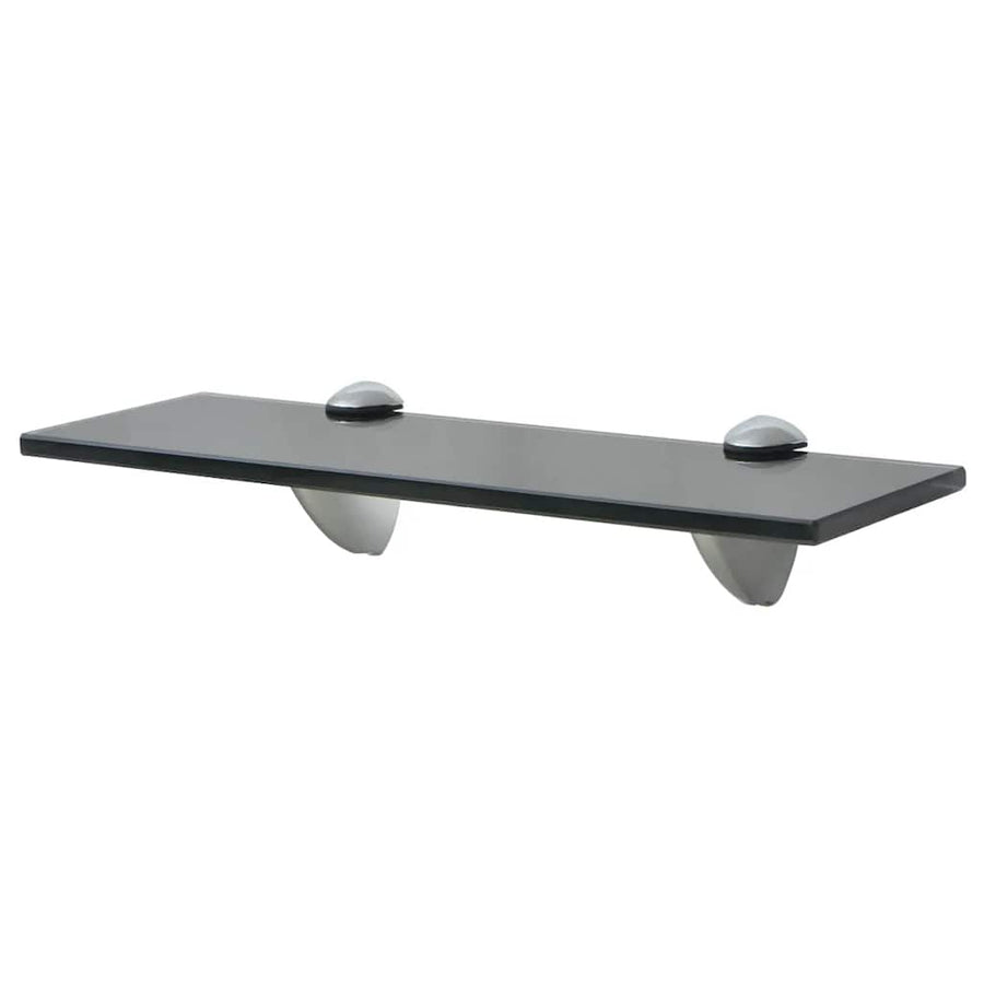Raft Suspendat Din Sticlă, , 8 Mm Negru