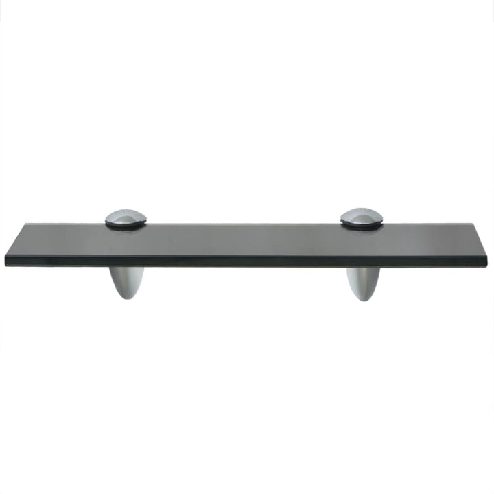 Raft Suspendat Din Sticlă, , 8 Mm Negru