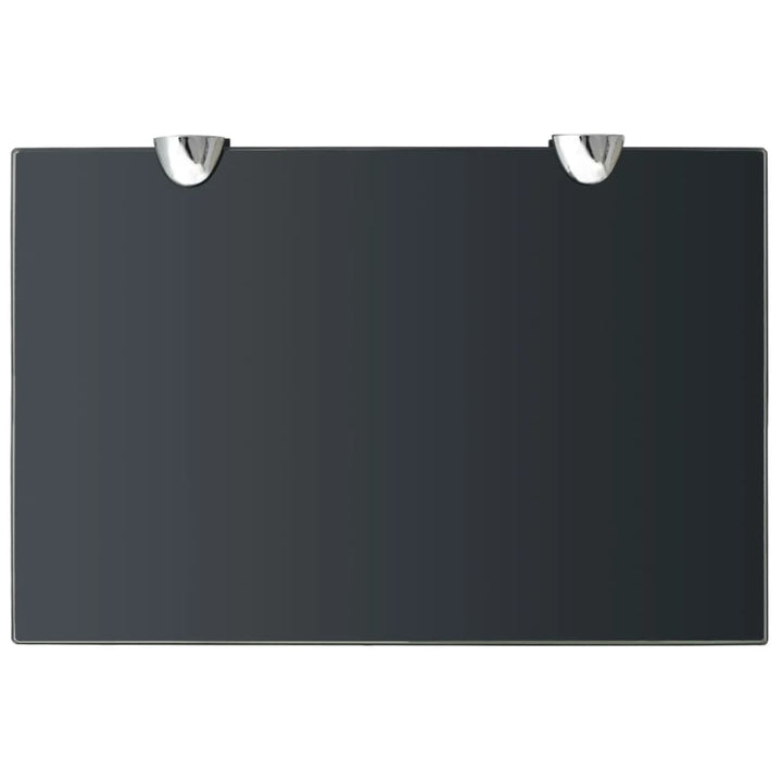 Raft Suspendat Din Sticlă, , 8 Mm Negru