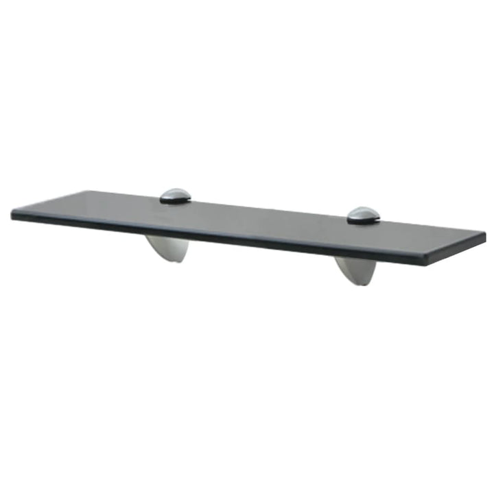 Raft Suspendat Din Sticlă, , 8 Mm Negru