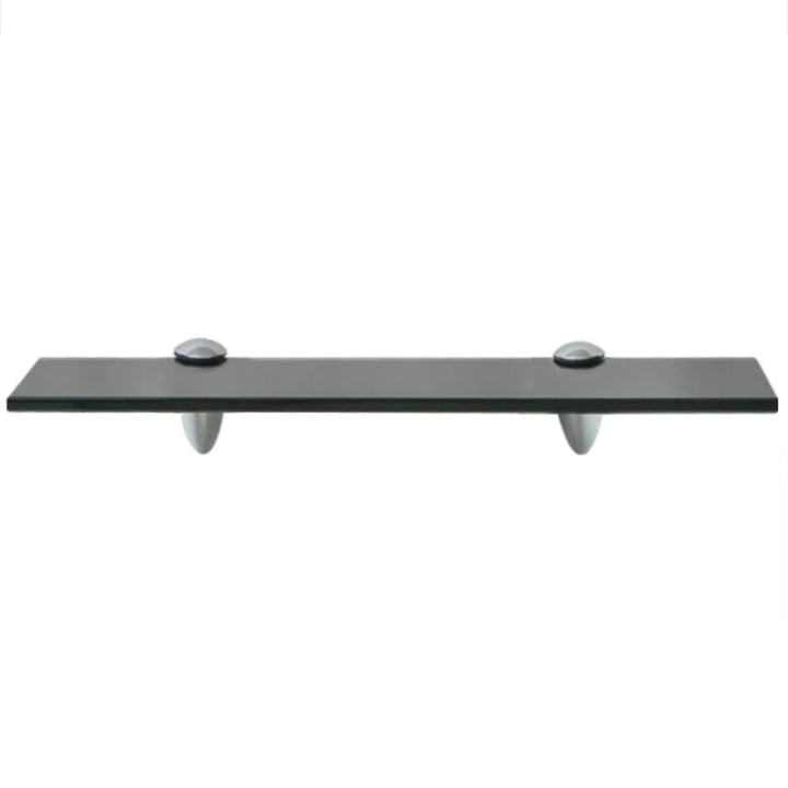 Raft Suspendat Din Sticlă, , 8 Mm Negru