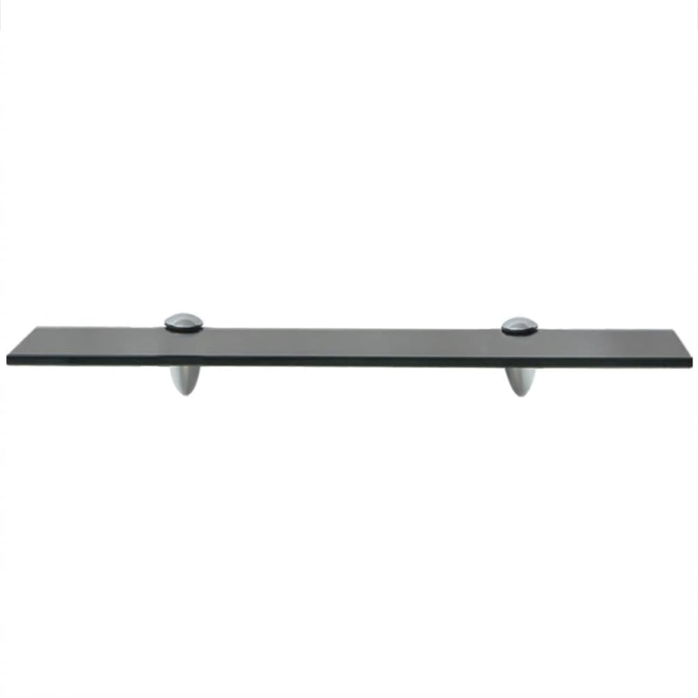 Raft Suspendat Din Sticlă, , 8 Mm Negru