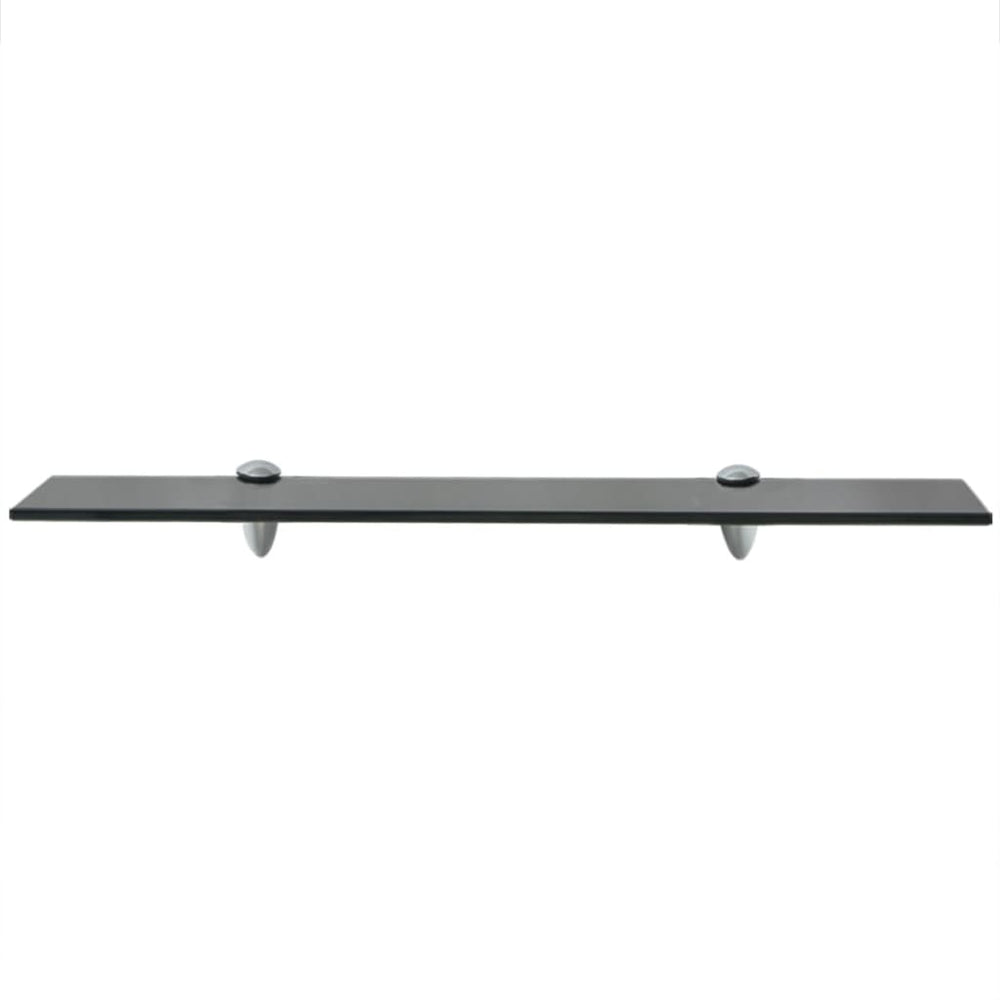 Raft Suspendat Din Sticlă, , 8 Mm Negru