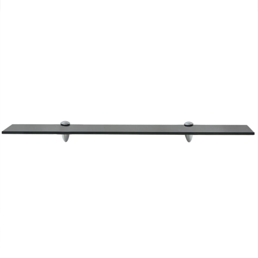 Raft Suspendat Din Sticlă, , 8 Mm Negru