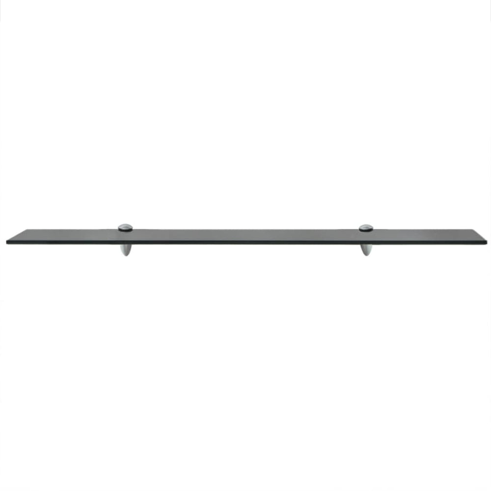Raft Suspendat Din Sticlă, , 8 Mm Negru