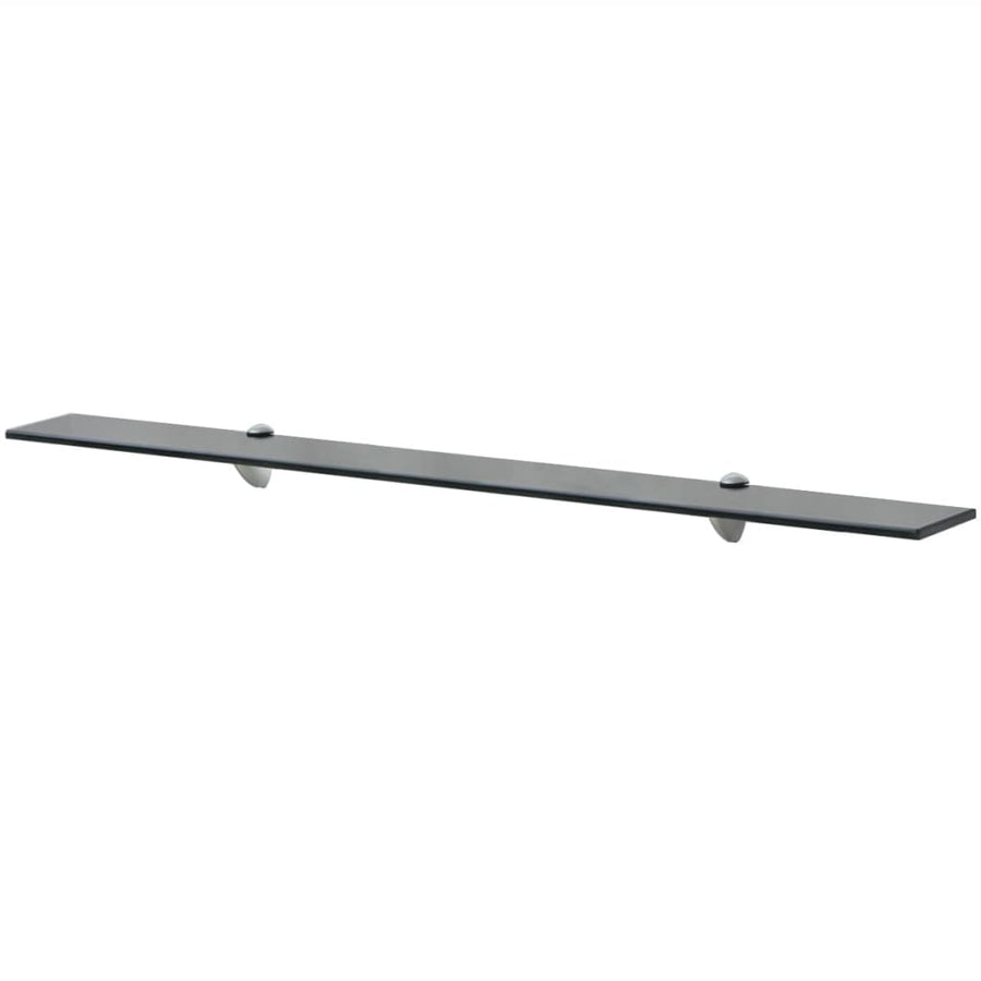 Raft Suspendat Din Sticlă, , 8 Mm Negru