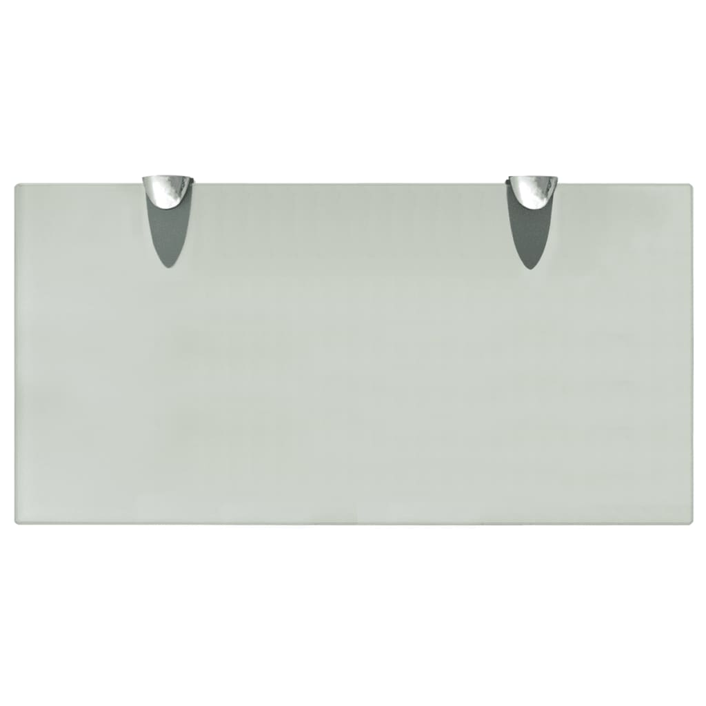 Raft Suspendat Din Sticlă, , 8 Mm Alb