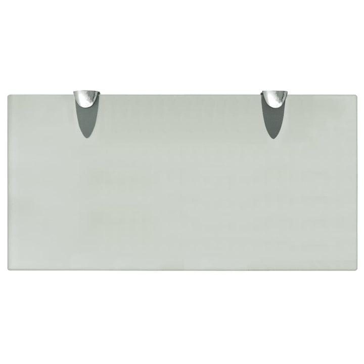 Raft Suspendat Din Sticlă, , 8 Mm Alb