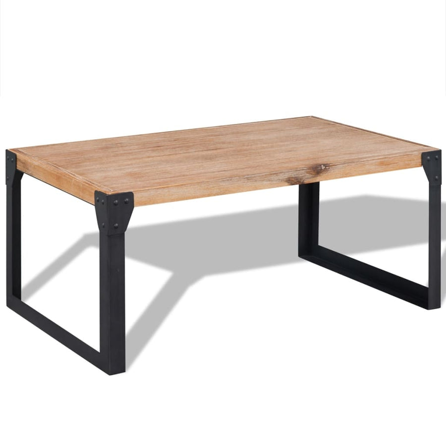 Măsuță De Cafea Din Lemn Masiv De Acacia, 100 X 60 X 45 Cm