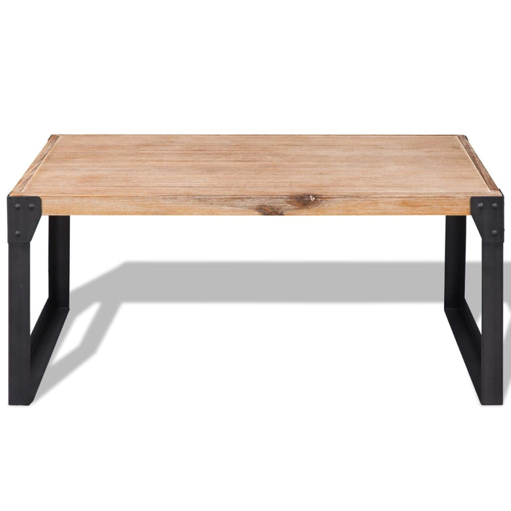Măsuță De Cafea Din Lemn Masiv De Acacia, 100 X 60 X 45 Cm