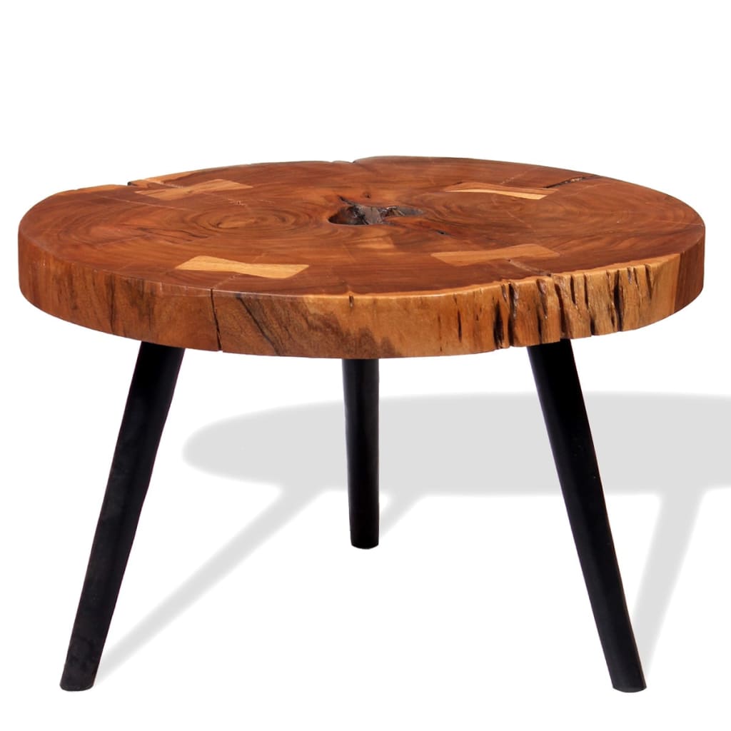 Masă Bar Model Bușteni, Lemn Masiv De Acacia (55-60) X 110 Cm