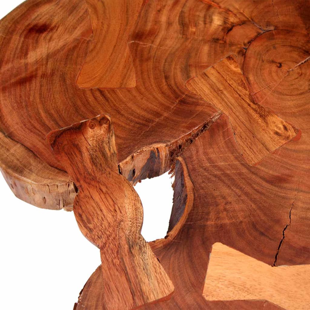 Masă Bar Model Bușteni, Lemn Masiv De Acacia (55-60) X 110 Cm