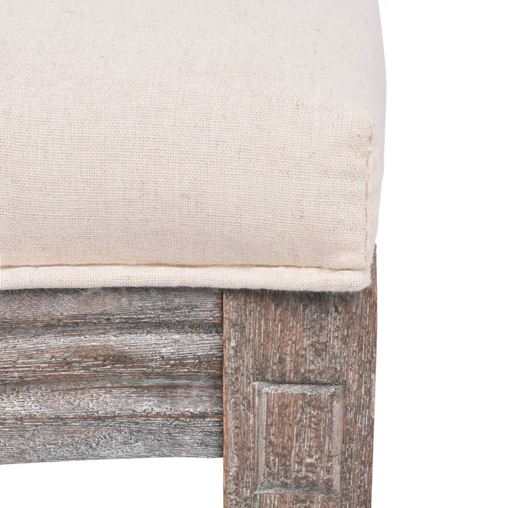 Scaune De Bucătărie, 4 Buc., Material Textil