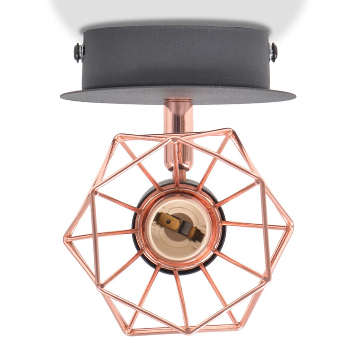 Lămpi De Perete, 2 Buc, Cu 2 Becuri Led Cu Filament 8 W