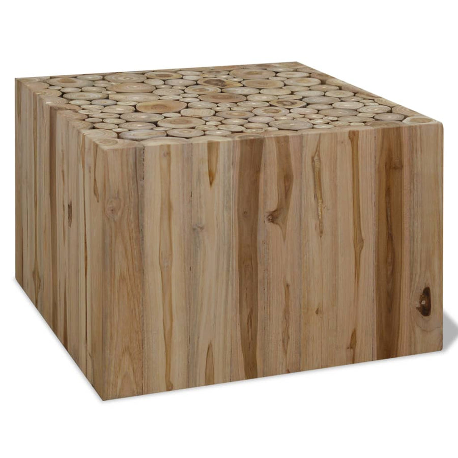 Măsuță De Cafea, Lemn De Tec Natural,
