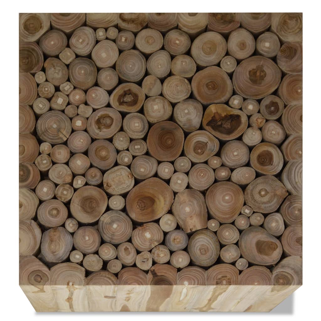 Măsuță De Cafea, Lemn De Tec Natural,