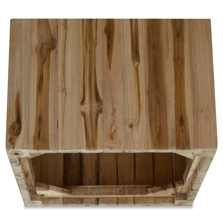 Măsuță De Cafea, Lemn De Tec Natural,