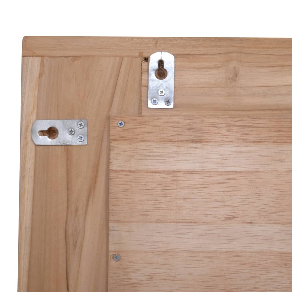 Oglindă Decorativă Din Lemn De Tec, , Dreptunghiular