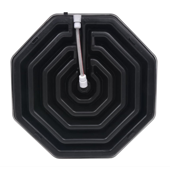 Duș Alimentat Cu Energie Solară, 20 L, Aluminiu Și Hdpe