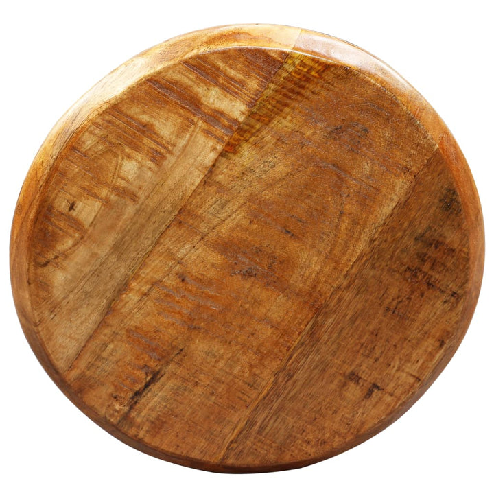 Scaune De Bar, 2 Buc., Lemn Masiv De Mango