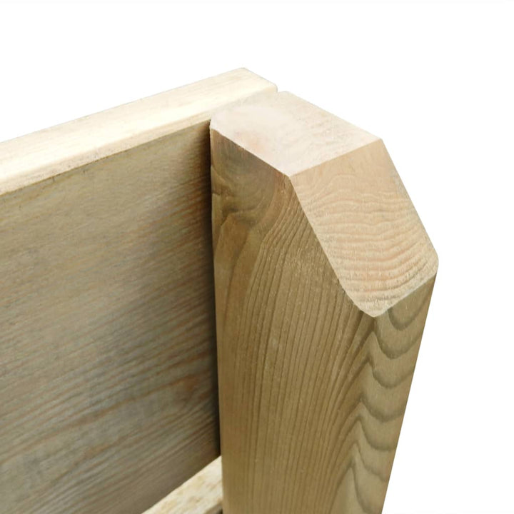 Set Mobilier De Exterior, 5 Piese, Lemn De Pin Tratat