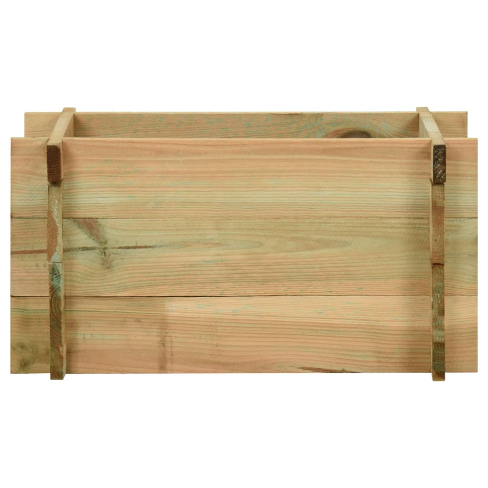 Strat Înălțat Legume Grădină, , Lemn De Pin Tratat