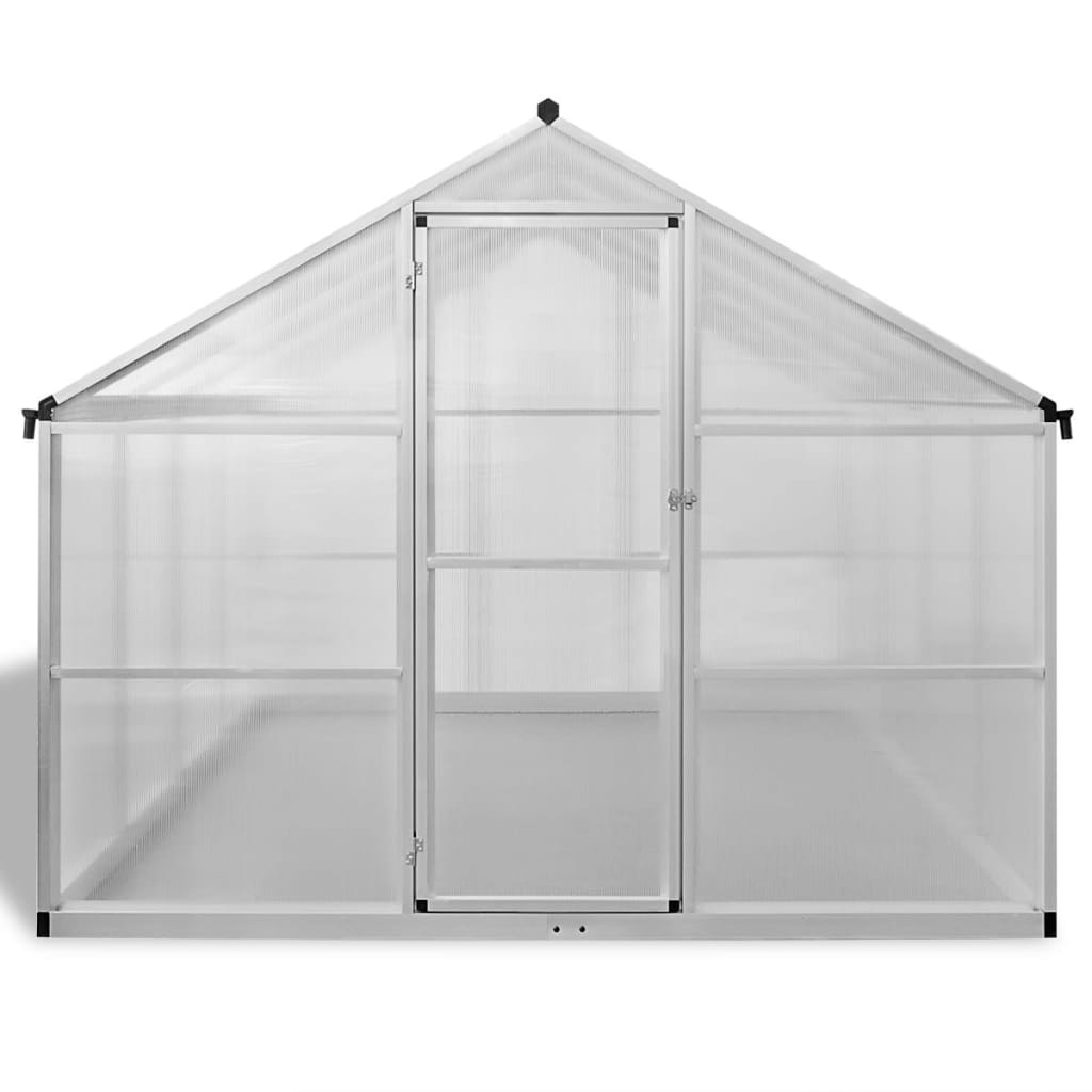 Seră, 10,53 M², Aluminiu Ranforsat