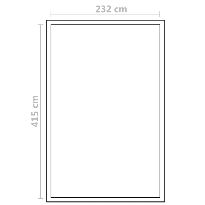 Seră, 10,53 M², Aluminiu Ranforsat