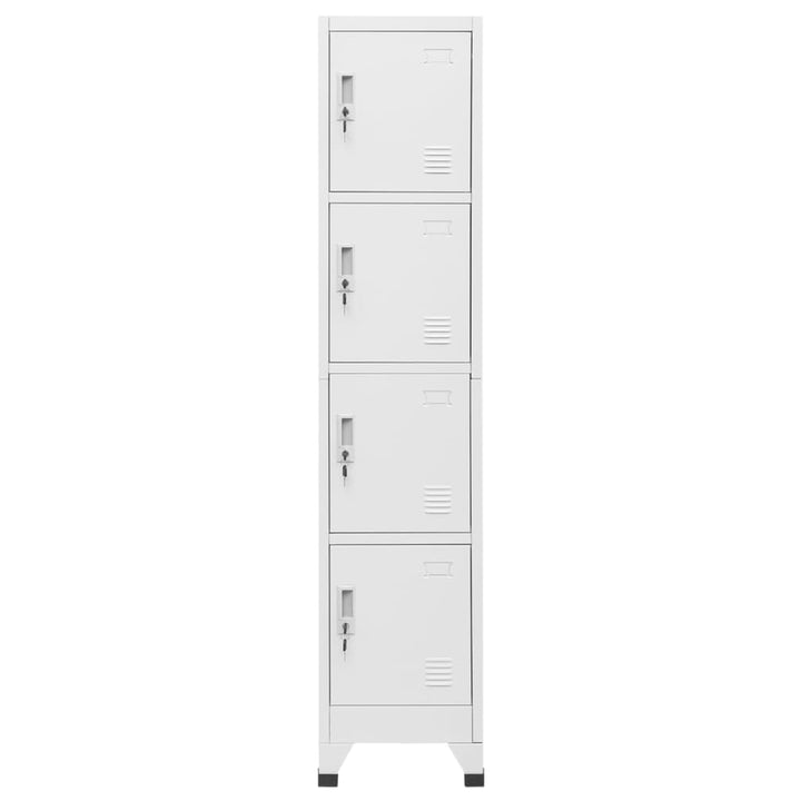 Dulap Vestiar Cu 4 Compartimente 38X45X180 Cm