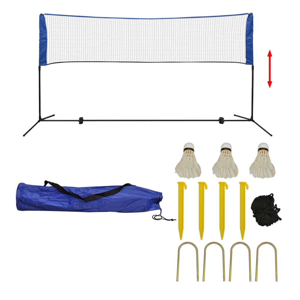 Set Fileu De Badminton, Cu Fluturași, 500X155 Cm