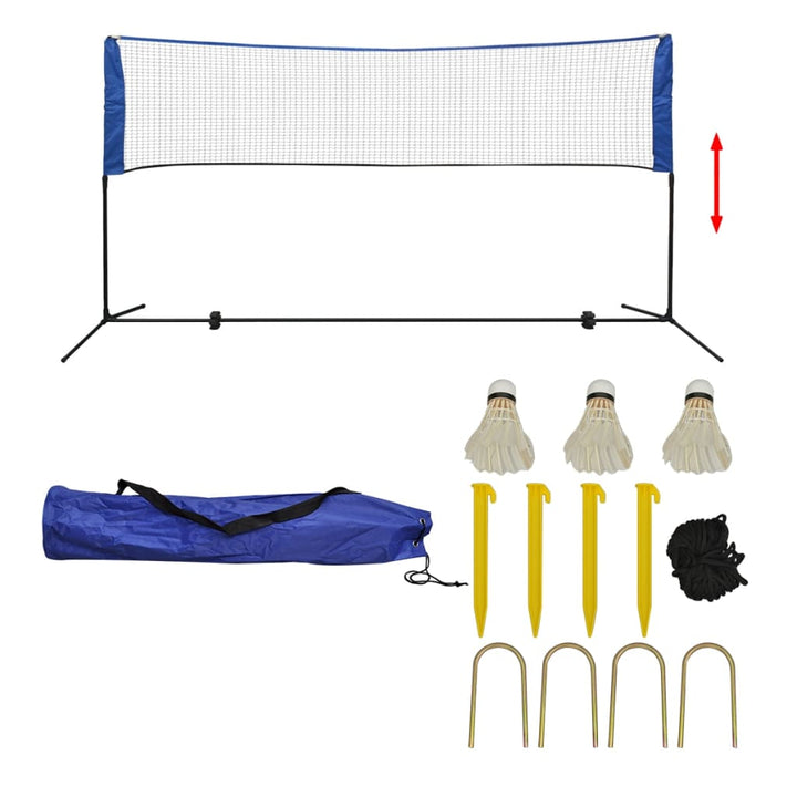Set Fileu De Badminton, Cu Fluturași, 500X155 Cm